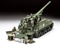 Tamiya 35351 1/35 U.S. Self-Propelled 155mm Gun M40