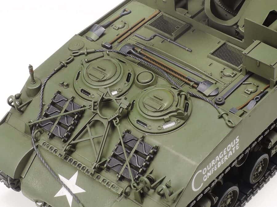 Tamiya 35351 1/35 U.S. Self-Propelled 155mm Gun M40：圖片 6