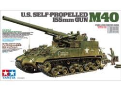 Tamiya 35351 1/35 U.S. Self-Propelled 155mm Gun M40：圖片 2