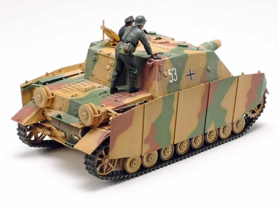 Tamiya 35353 1/35 German Assault Tank IV Brummbar Late Production：圖片 3