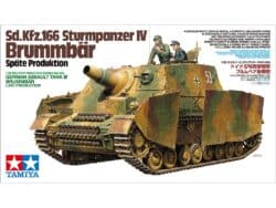 Tamiya 35353 1/35 German Assault Tank IV Brummbar Late Production：圖片 2