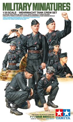 Tamiya 35354 1/35 Wehrmacht Tank Crew Set：圖片 2