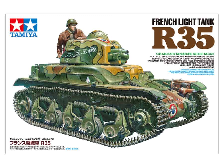 Tamiya 35373 1/35 French Light Tank R35：圖片 2