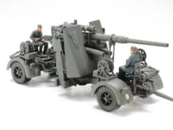 Tamiya 37027 1/48 German Heavy Tractor SS-100 & 88mm Gun Flak37 Set：圖片 4