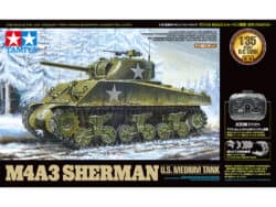 Tamiya 48217 1/35 RC U.S. Medium Tank M4A3 Sherman (w/Control Unit)：圖片 2