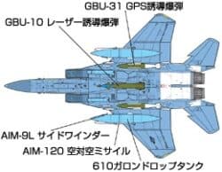 Tamiya 60312 1/32  F-15E Strike Eagle - "Bunker Buster"：圖片 9