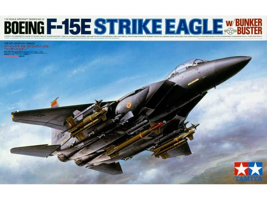 Tamiya 60312 1/32  F-15E Strike Eagle - "Bunker Buster"：圖片 2