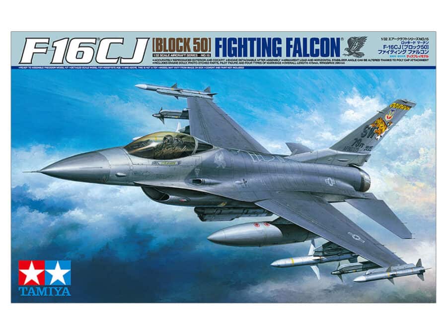 Tamiya 60315 1/32 Lockheed Martin F-16C [Block 50] Fighting Falcon：圖片 2