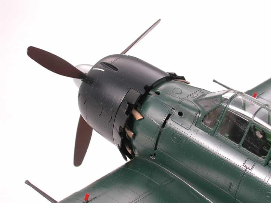 Tamiya 60318 1/32 Mistubishi A6M5 Zero Fighter Model 52 (Zeke)：圖片 12