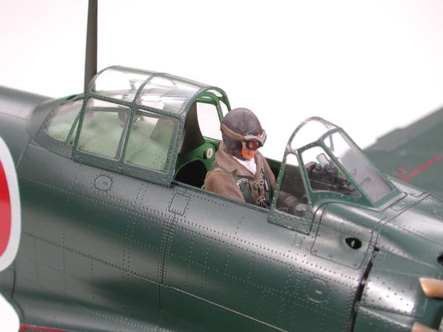 Tamiya 60318 1/32 Mistubishi A6M5 Zero Fighter Model 52 (Zeke)：圖片 13