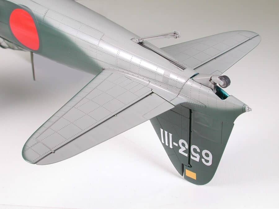 Tamiya 60318 1/32 Mistubishi A6M5 Zero Fighter Model 52 (Zeke)：圖片 6