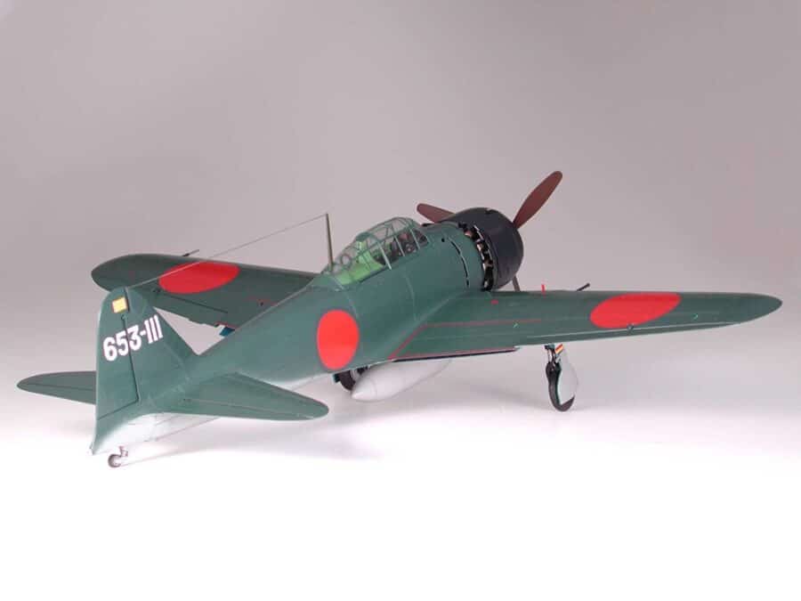 Tamiya 60318 1/32 Mistubishi A6M5 Zero Fighter Model 52 (Zeke)：圖片 10