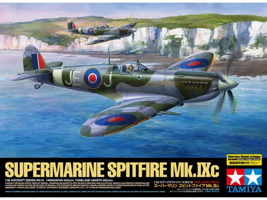 Tamiya 60319 1/32 Supermarine Spitfire Mk.IXc：圖片 2