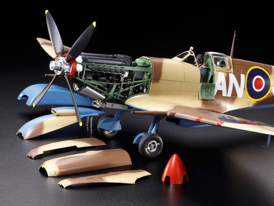 Tamiya 60320 1/32 Supermarine Spitfire Mk.VIII：圖片 3