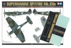 Tamiya 60321 1/32 Supermarine Spitfire Mk.XVIe：圖片 11