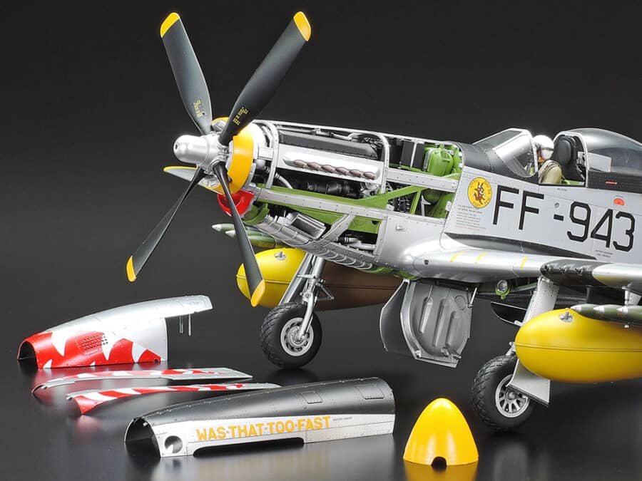 Tamiya 60328 1/32 North American F-51D Mustang Korean War：圖片 4