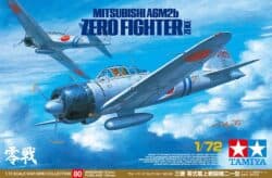 Tamiya 60780 1/72 Mitsubishi A6M2b Zero Fighter (Zeke)：圖片 2