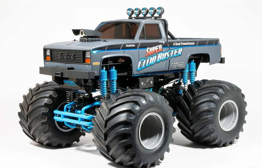 Tamiya 92437 1/10 RC 4x4x4 Super Clod Buster (Grey Edition)：圖片 1