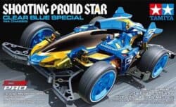 Tamiya 95573 1/32 Mini 4WD Shooting Pround Star Clear Blue Special (MA Chassis):圖片 2