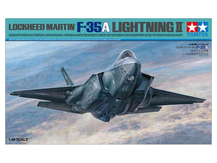 Tamiya 61124 1/48 Lockheed Martin F-35A Lightning II：圖片 2