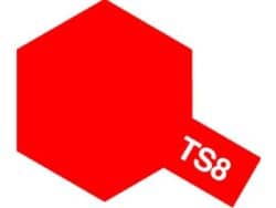Tamiya 85008 Tamiya Color Spray TS-8 Italian Red