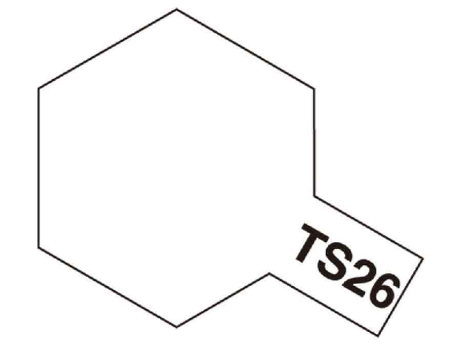 Tamiya 85026 Tamiya Color Spray TS-26 Pure White：圖片 1