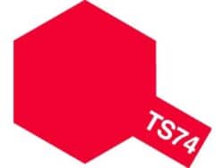 Tamiya 85074 Tamiya Color Spray TS-74 Clear Red