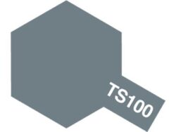 Tamiya 85100 Tamiya Color Spray TS-100 Bright Gun Metal (Semi-Gloss)