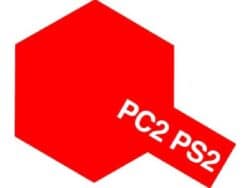 Tamiya  86002  Polycarbonate Color Spray PS-2 Red