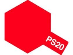Tamiya 86020 Polycarbonate Color Spray PS-20 Fluorescent Red