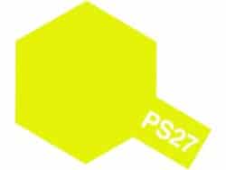 Tamiya 86027 Polycarbonate Color Spray PS-27 Fluorescent Yellow