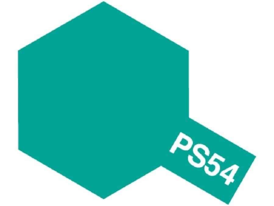 Tamiya 86054 Polycarbonate Color Spray PS-54 Cobalt Green：圖片 1