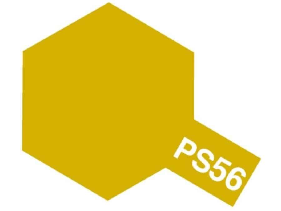 Tamiya 86056 Polycarbonate Color Spray PS-56 Mustard Yellow：圖片 1