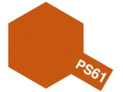 Tamiya 86061 Polycarbonate Color Spray PS-61 Metallic Orange