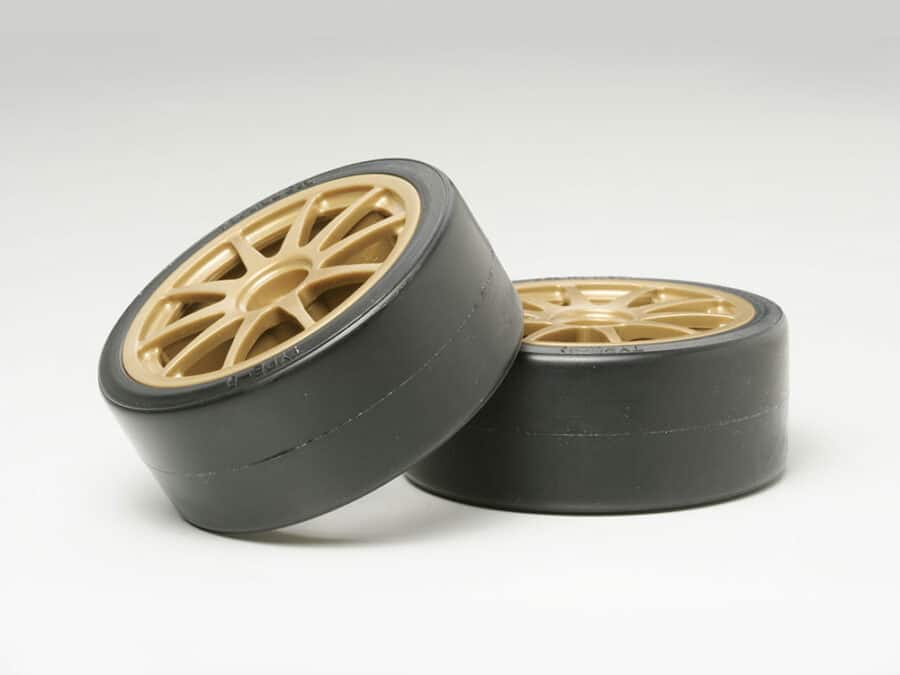 Tamiya 51219 Drift Tires Type-D & Wheels (2pcs.)：圖片 1