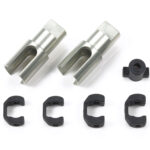 Tamiya 51647 TRF420 Aluminum Front Direct Cups (2pcs.)