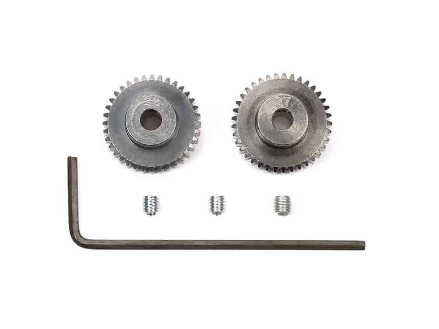 Tamiya 53406 0.4 Pinion Gear (36T,37T)：圖片 1