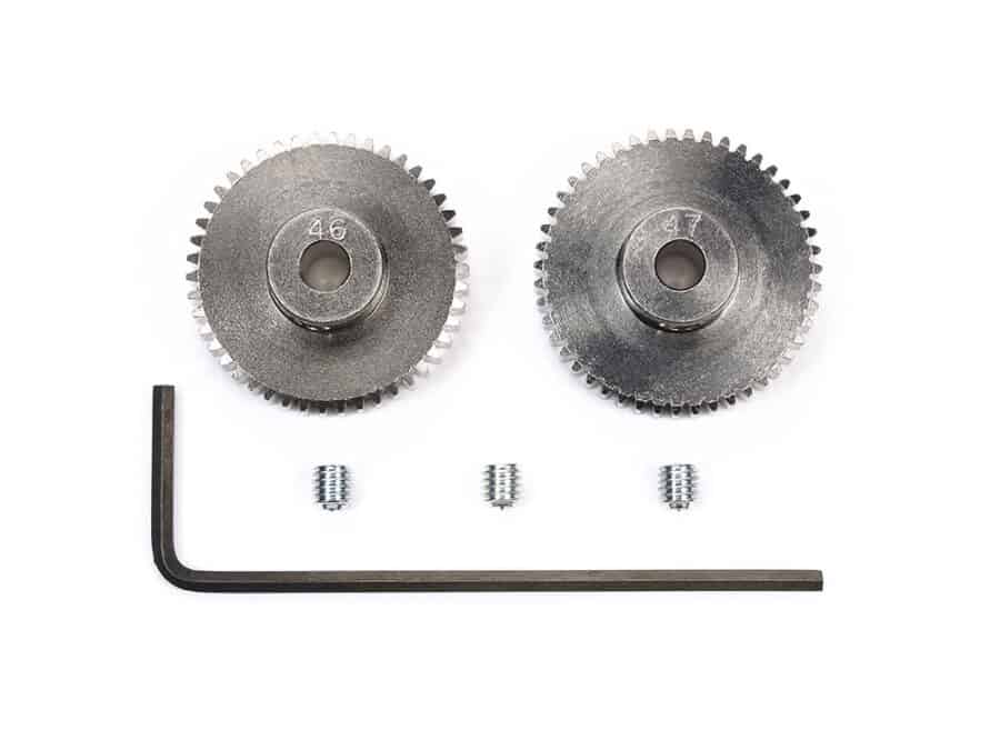 Tamiya 53423 0.4 Pinion Gear (46T,47T)：圖片 1