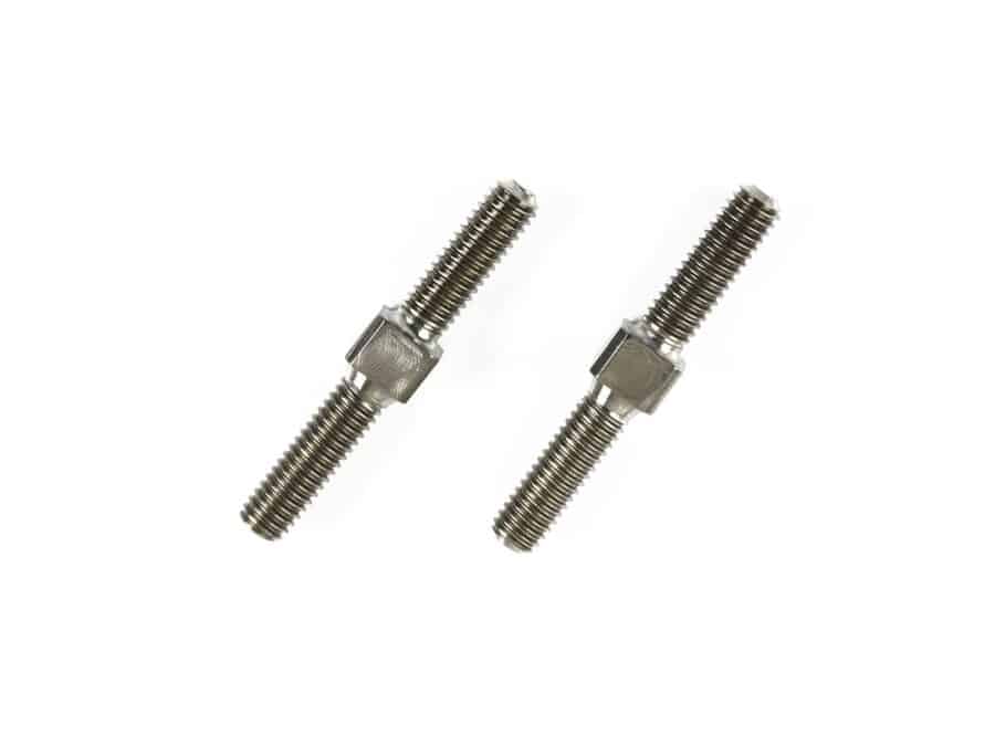 Tamiya 53526 RC 3x23mm Titanium Turnbuckle Shafts (2pcs.)：圖片 1