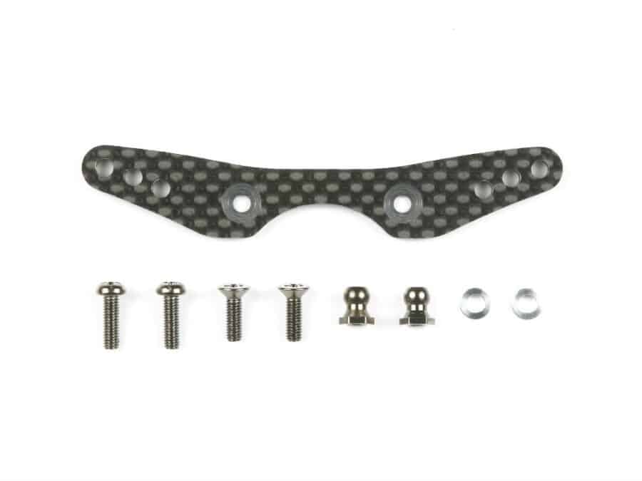 Tamiya 54300 RC M-06 Carbon Damper Stay (Rear)：圖片 1