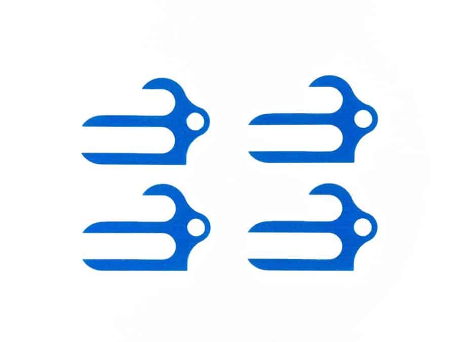 Tamiya 54617 RC Rigid Separate Suspension Mount Spacer (0.5mm / 4pcs)：圖片 1