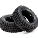 Tamiya 54735 Mud Block Tires (CC-01) (2pcs.)