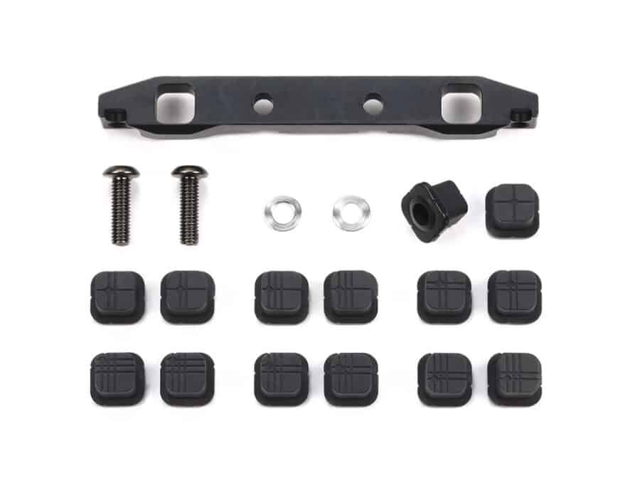 Tamiya 54967 TT-02 TYPE-S Steel Adjustable Suspension Mount (Rear)：圖片 1