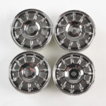 Tamiya 84157 RC M-Chassis 11-Spoke Racing Wheels (Chrome)