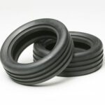 Tamiya 51207 2WD Off-Road Wide Grooved Front Tires (60/19)