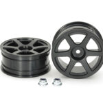 Tamiya 53453 Medium-Narrow 6-Spoke Wheels (Offset+2)