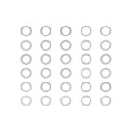 Tamiya 53586 φ4mm Shim Set (3 Types / 10pcs. each)