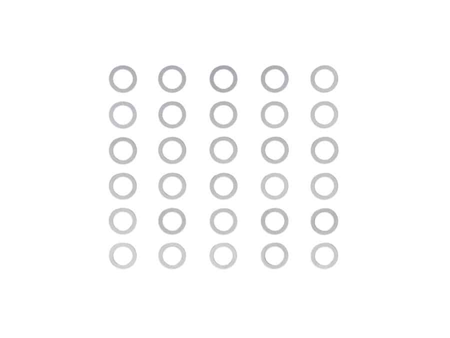 Tamiya 53586 φ4mm Shim Set (3 Types / 10pcs. each)：圖片 1