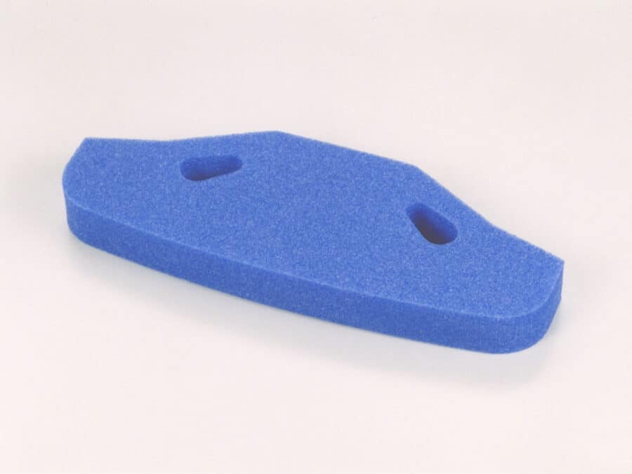 Tamiya 53683 RC Urethane Bumper M Blue (TT-01, TGS)：圖片 1