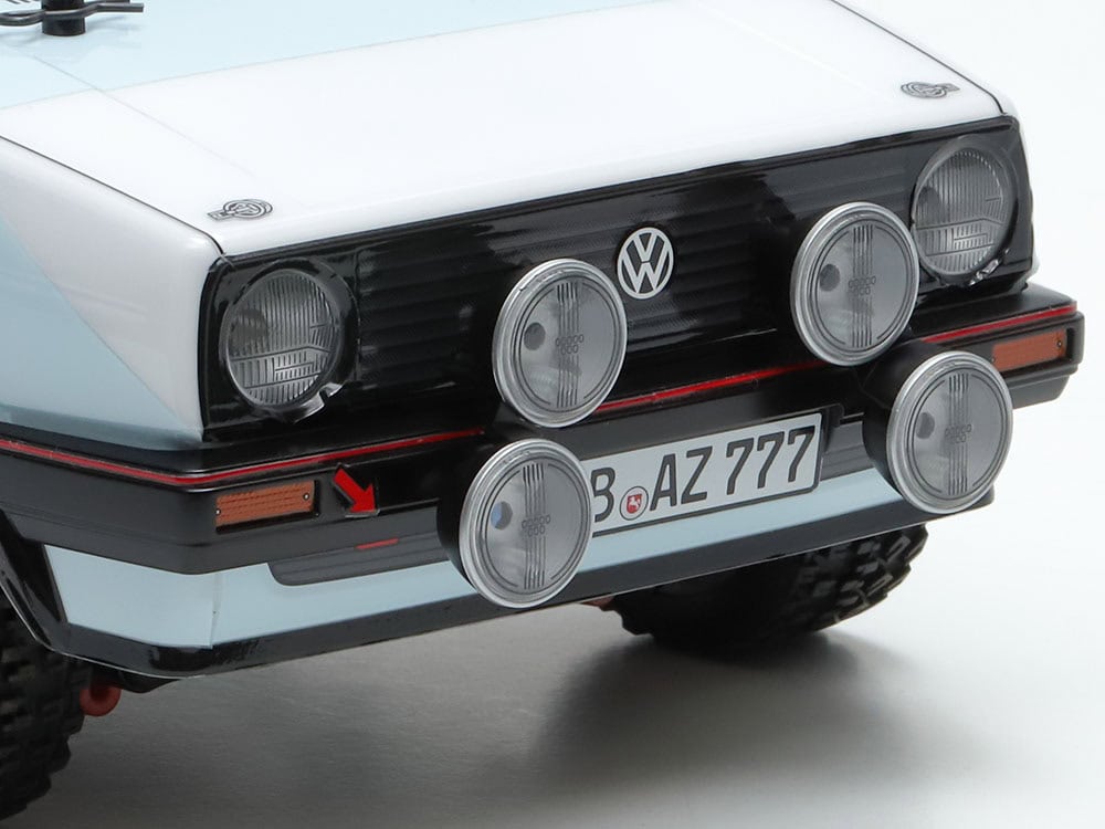 Tamiya 58714 1/10 RC Volkswagen Golf Mk2 GTi (A2 Rally) (MF-01X